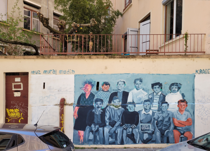 Collectif MUZ, peinture, Lyon 4e, 2020 